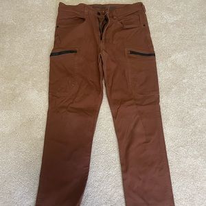 DuluthFlex Fire Hose Boundary Standard Fit 34x32 dark tan/brown